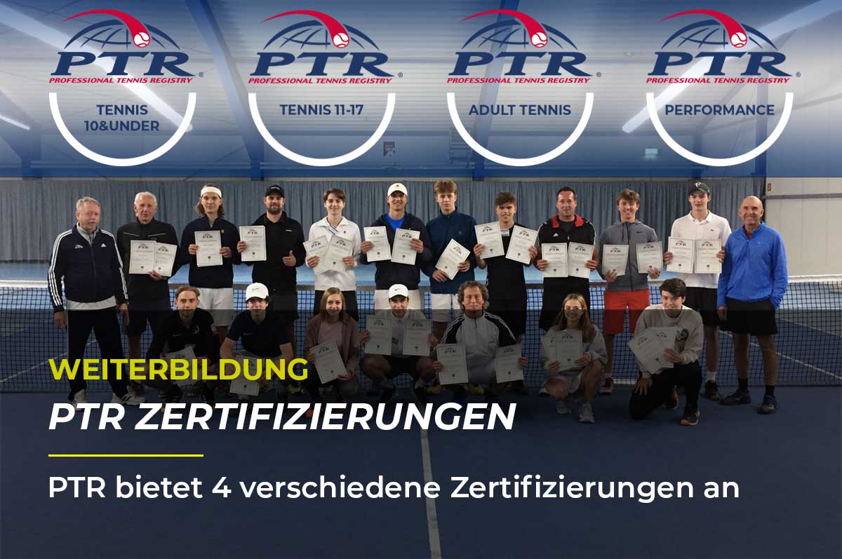 PTR Zertifizierungen - PTR bietet 4 verschiedene Zertifizierungen an